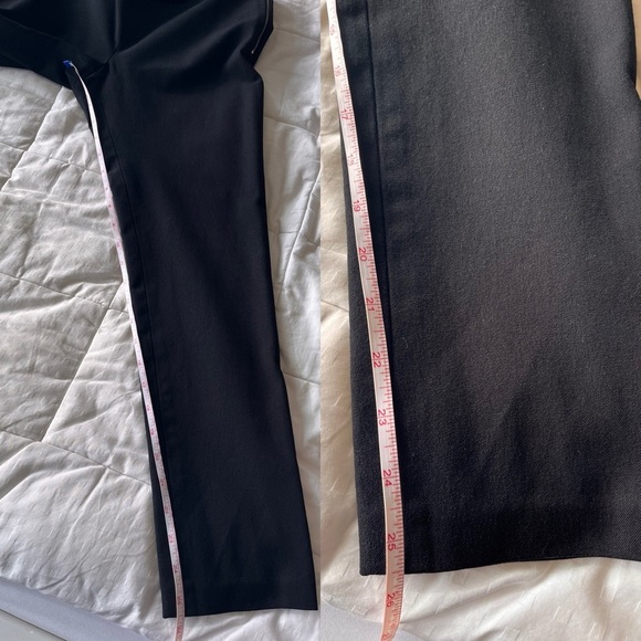 Judith & Charles Cropped Side Zip Stretch Trousers 4 Black - Picture 11 of 16